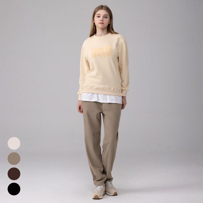 에버라스트 여성 코듀로이 팬츠 밴딩 골덴바지