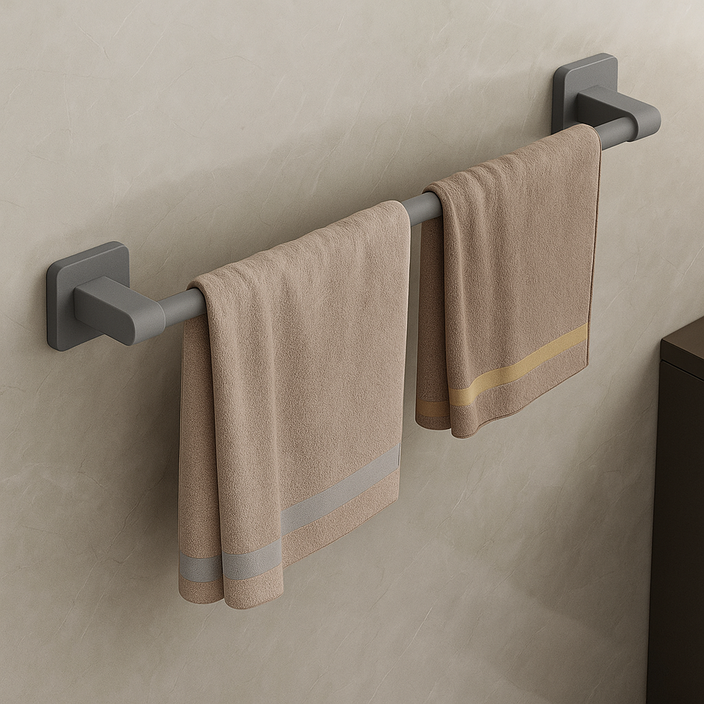 헤인느 튼튼한 무타공 욕실 수건걸이 화장실 수건거치대