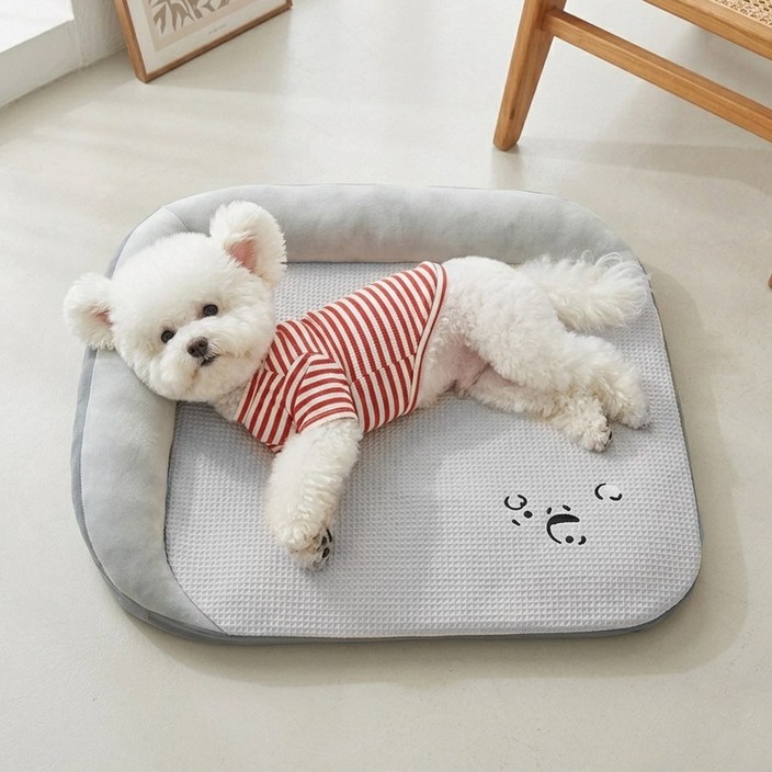 반려동물 강아지 방석 푹신한 꿀잠 소파형 침대 쿠션 사계절 애견 매트 분리세탁 커버분리 가능
