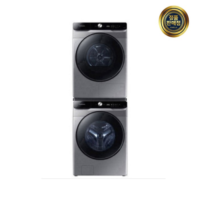 삼성전자 그랑데 AI 패키지 WF21T6500KP+DV17T8740BP (세탁기21kg+건조기17kg)