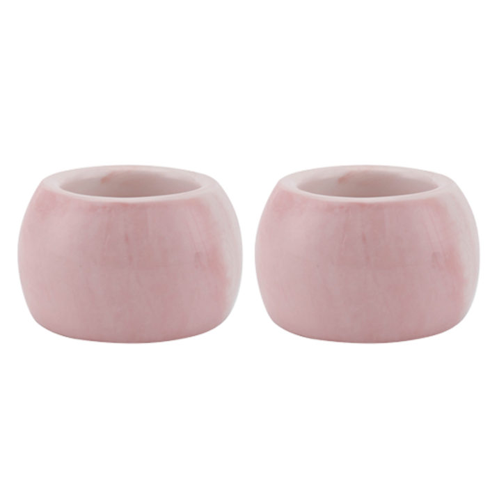 뉴앤룩 세라믹 치약꽂이 2p, 파스텔핑크, 2개