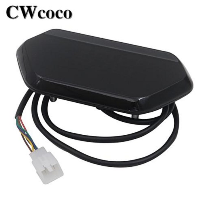 전동 전기킥보드 대리기사 퀵보드 위패드 속도계 Citycoco 스쿠터용 LED 디스플레이 계량기 60V 속도 배터리 턴 라이트 헤드