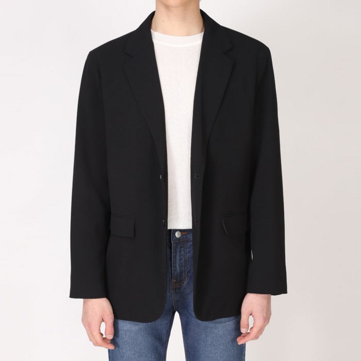 후앙스 투버튼 링클프리 블레이저 자켓 GZCP-5153