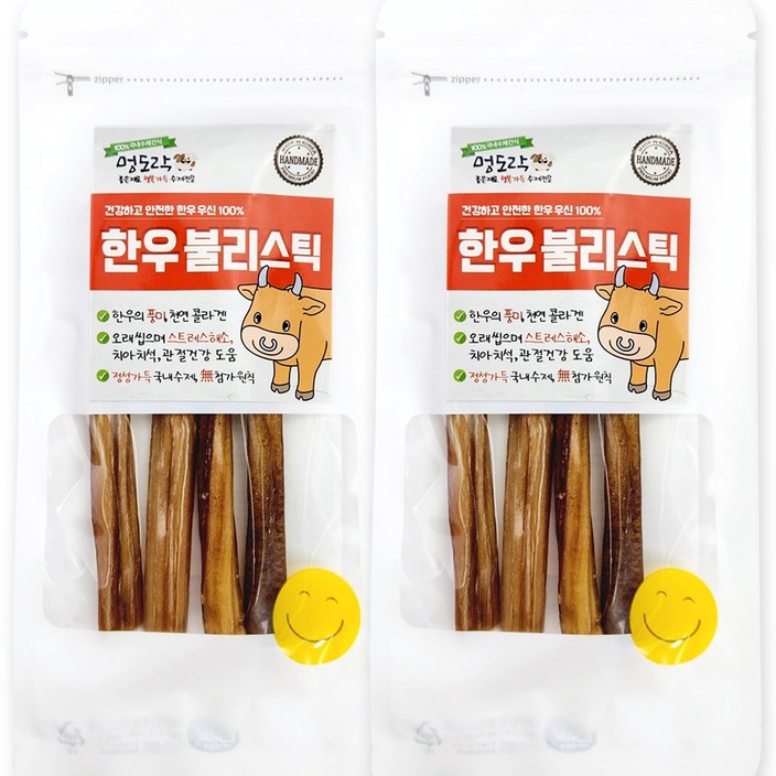 멍도락 한우불리스틱 천연콜라겐 오래먹는껌 100한우우신 강아지수제간식 멍도락 한우불리스틱 천연콜라겐 오래먹는껌 100한우우신 강아지수제간식