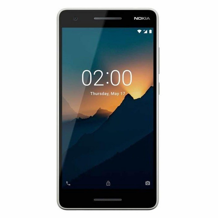 노키아 Nokia 2.1  안드로이드 9.0 파이 고 에디션 8GB 싱글 SIM 언락 스마트폰 5.5인치 스크린 그레이실버 인터내셔널