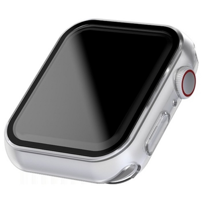 WA064 지모 애플워치 호환 풀커버 방수 케이스, 클리어