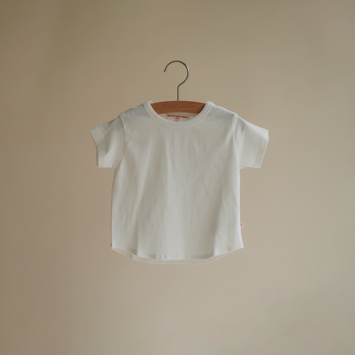ESSENTIAL SHORT SLEEVE TEE | OFF WHITE