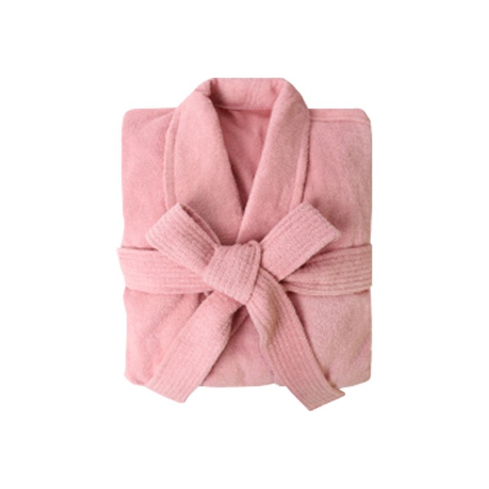 송월타월 40수 라이트 가운 호텔 목욕가운 XL, 1개, 핑크