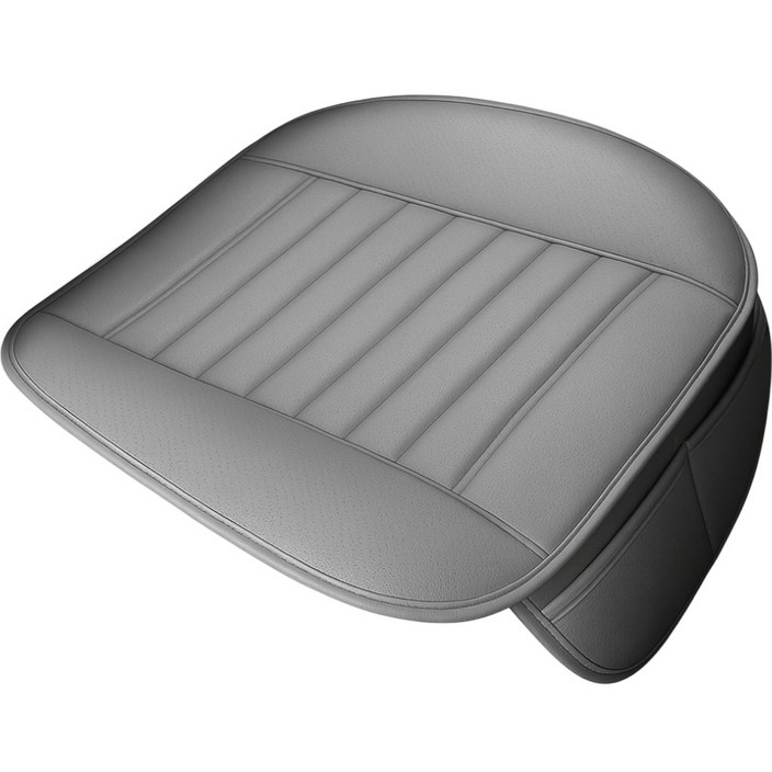 엘지디컴퍼니 자동차 시트 쿠션 사계절 방석, 1개, 그레이