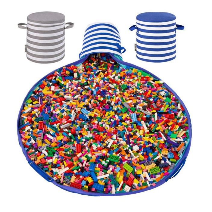 시벅스 빅 BIG 사이즈 레고정리함 장난감 정리함 수납함 레고블럭 정리 레고정리, 빅 그레이BIG, 1개