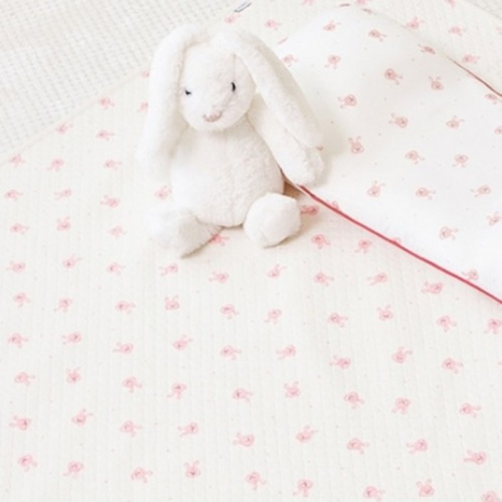 라비킷 유아용 논슬립 순면 방수패드, 리틀래빗, 1개