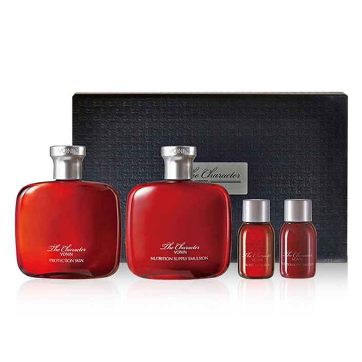 보닌 남성용 더 캐릭터 기초 2종스킨 140ml 에멀전 140ml, 1세트