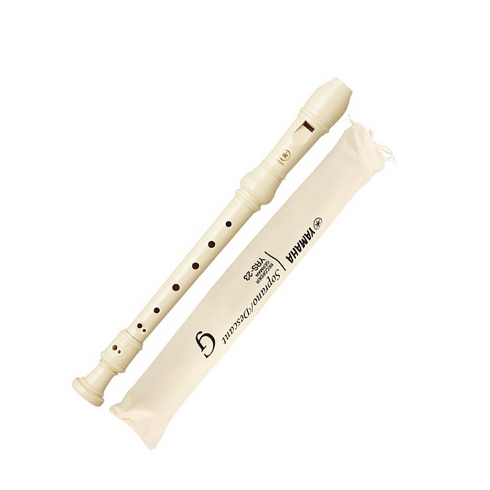 야마하 소프라노 리코더 저먼식 YRS23G, 1개