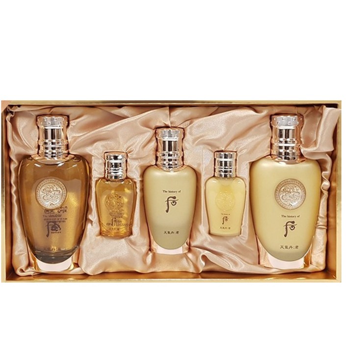 더히스토리오브후 천기단 군왕 화양 스킨 150ml + 20ml + 로션 110ml + 20ml + 트리트먼트 50ml 세트, 1세트