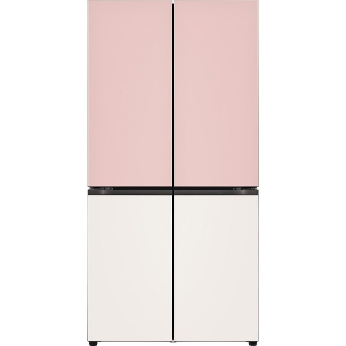 [색상선택형] LG전자 오브제컬렉션 양문형 글라스 베이직 냉장고 방문설치 20230323