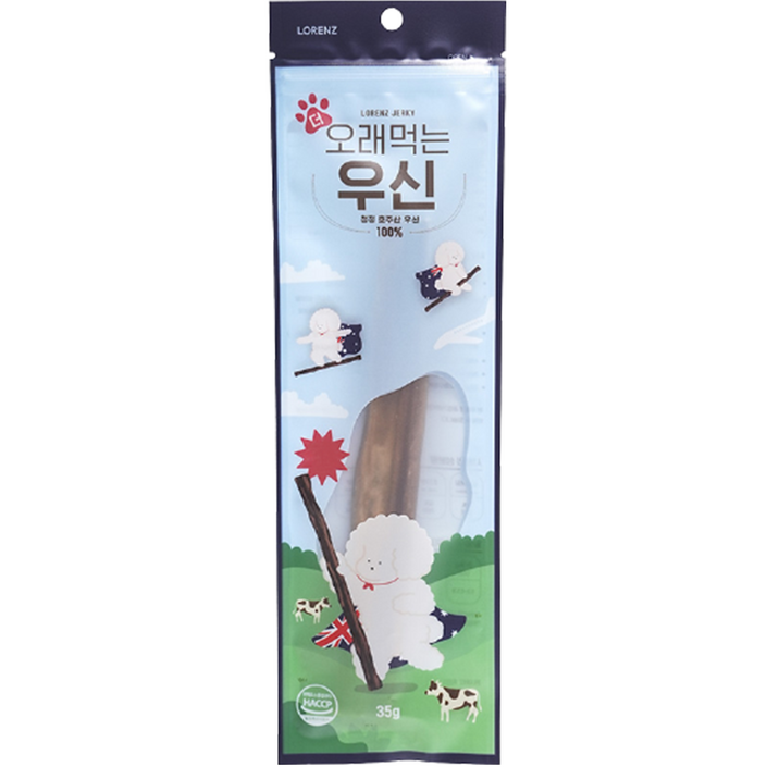 로렌츠 강아지 더 오래먹는 롱 우신 2p, 우신, 35g, 1개