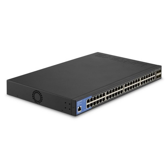 링크시스 48포트 1000Mbps 10G 4SFP 스위칭허브, LGS352C, 1개 링크시스 48포트 1000Mbps 10G 4SFP 스위칭허브, LGS352C, 1개