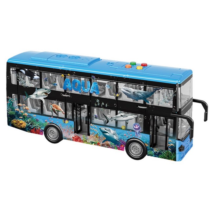 씽크토이 아쿠아 2층 버스 작동완구