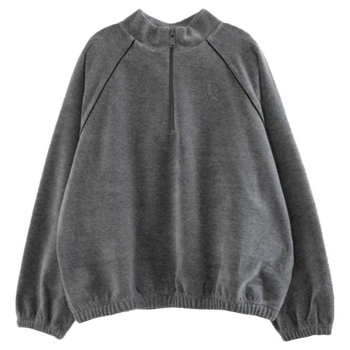 아이러브제이 디디오 초중생 남녀공용 엑시 반집업 맨투맨