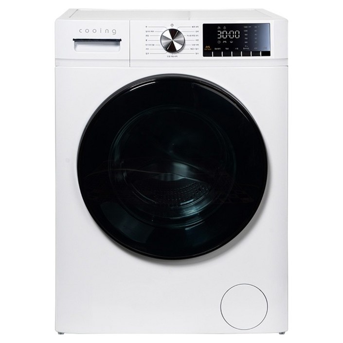 쿠잉전자 1등급 드럼세탁기 LDW10W 10kg 방문설치, 화이트, LDW10W