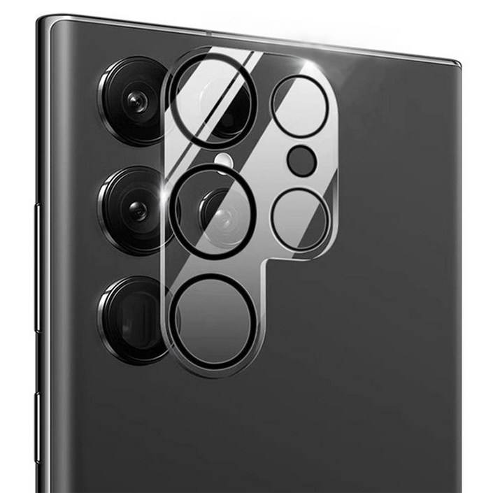 워너프 빛번짐 방지 카메라 글라스 휴대폰 액정보호필름 세트