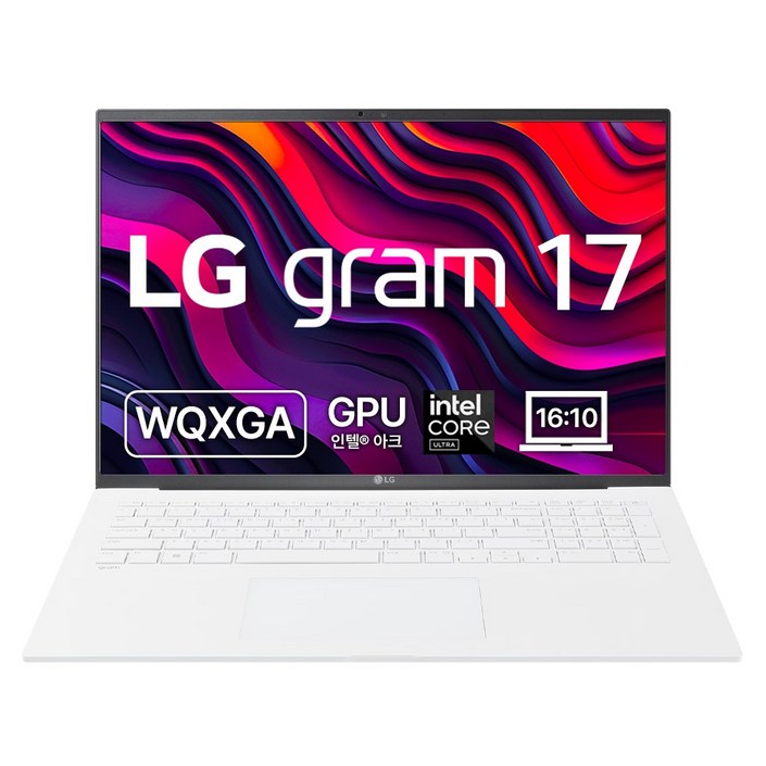 LG전자 2026 그램 17 코어 Ultra5, 스노우 화이트, 17ZD90SGX5VK, 256GB, 16GB, Free DOS