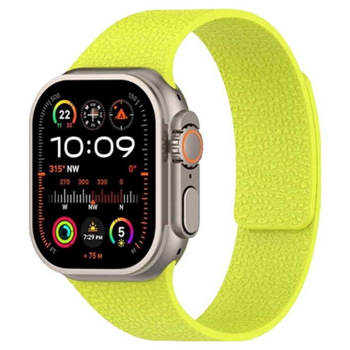 젤센 애플워치 호환 투톤 마그네틱 밴드 스트랩 42  44  45  46  49mm