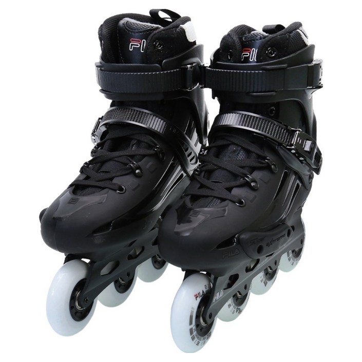 휠라 NRK PRO SLALOM 인라인스케이트, 블랙, 1개