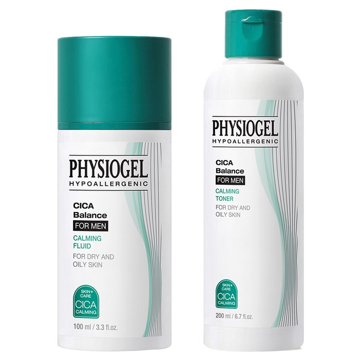 피지오겔 시카밸런스 포맨 카밍 플루이드 올인원 100ml 토너 200ml 세트