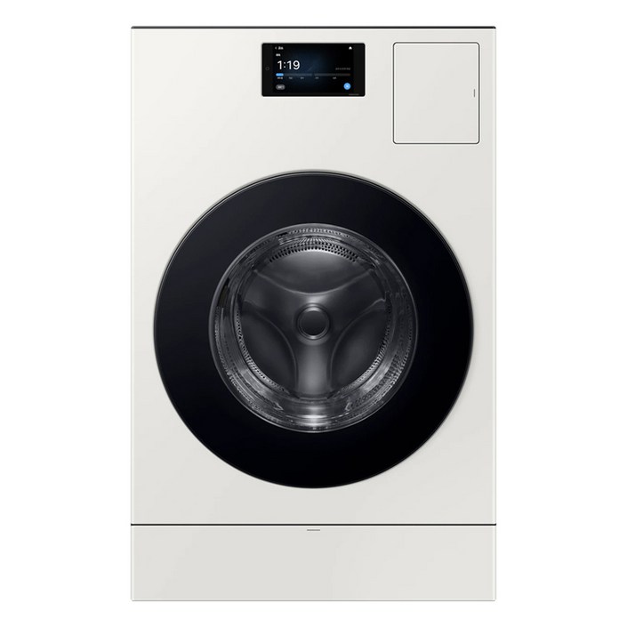 10 환급가전 삼성전자 Bespoke AI 콤보 세탁기 LCD 177.8mm WD90F25CHY 25kg  18kg 방문설치