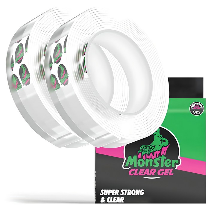 몬스터겔 실리콘 양면테이프 30mm x 3m