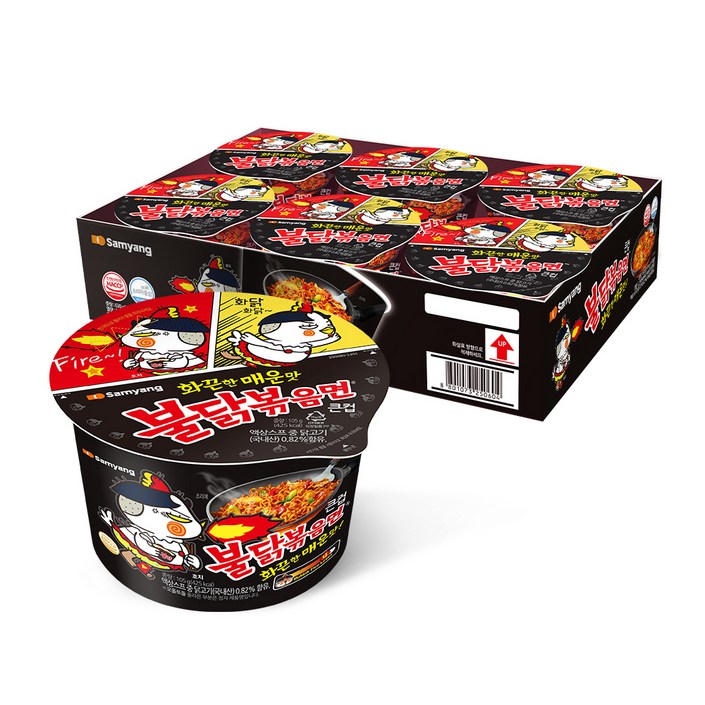 불닭볶음면 큰컵 105g