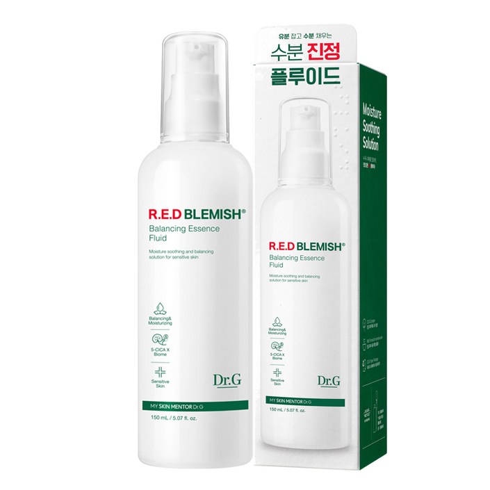 닥터지 레드 블레미쉬 밸런싱 에센스 플루이드, 150ml, 1개 - 투데이밈