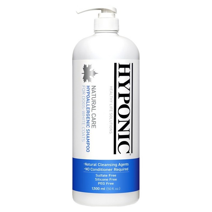 하이포닉 저자극 애견샴푸 하얀 강아지용