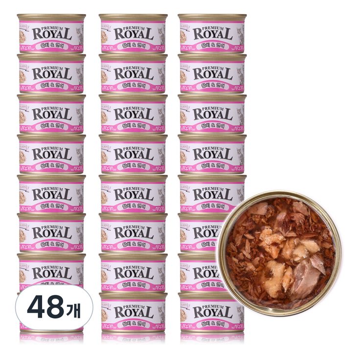 프리미엄로얄 캔 사료