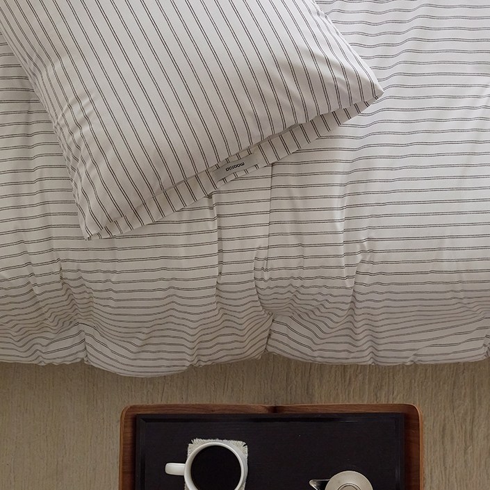 마틸라 포그 집먼지진드기 알러지케어 실크코튼필 차렵이불  베개커버 세트