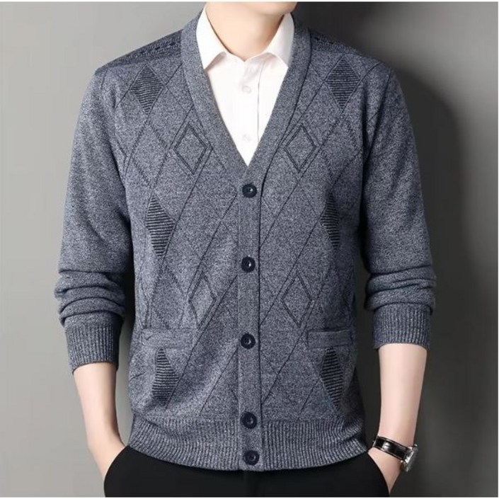 당일출고 남자 가디건 고급소재 데일리 스웨터 따뜻한 남성 cardigan