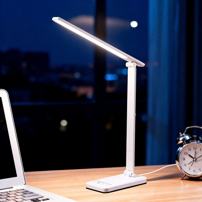 파페피 LED 학습용 스탠드 블루라이트 차단 시력보호 7단 밝기 5단 색온도 조절