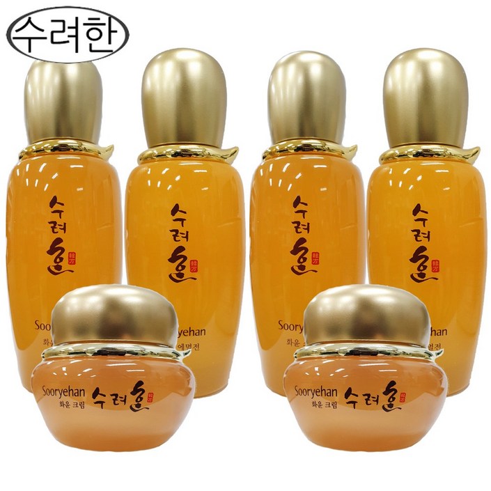 수려한 화윤 기초 3종(스킨+에멀젼+크림) /2개