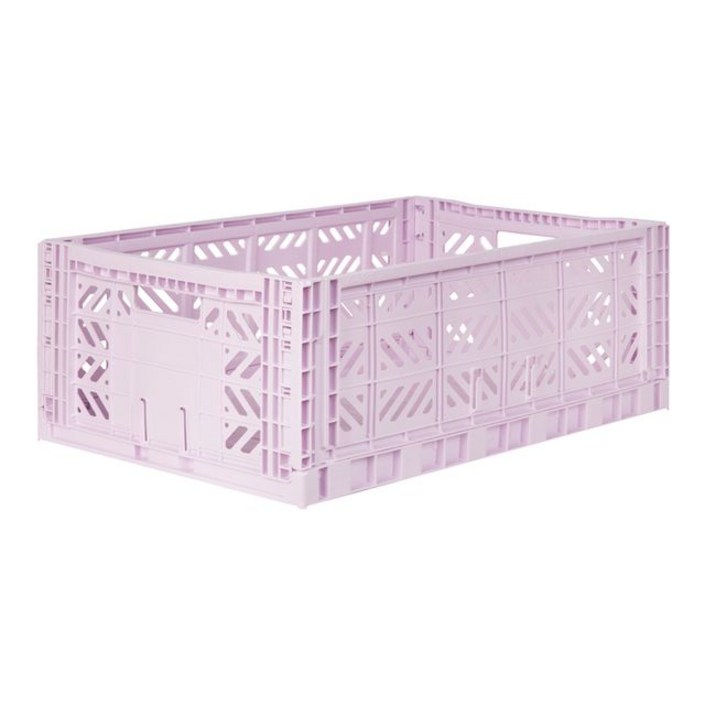 아이카사 폴딩박스 L lilacPassive Lock 22cm, 3개