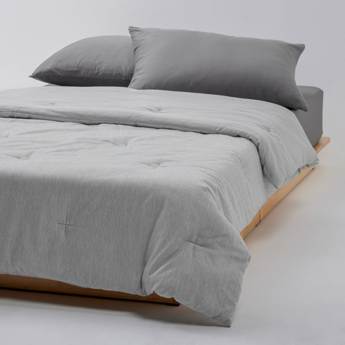 JAJU 핀스트라이프 선염 워싱 차렵이불 SS 그레이 J60N902148581 415143