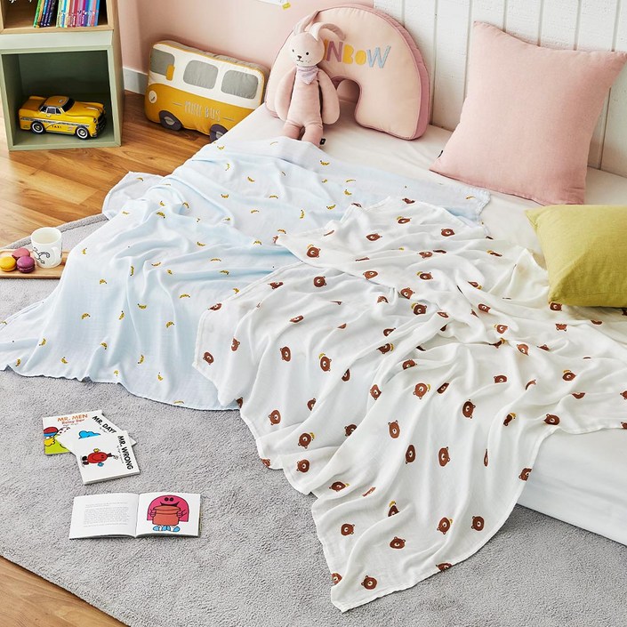 모던하우스 보들보들 뱀부 거즈블랑켓 이불 2P 세트