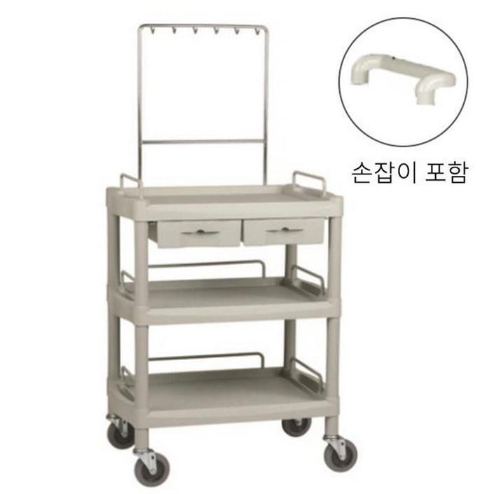 드레싱카 NEW UTILITY CARTS Y201J 655X455X830 B：200／275 I：525X400 손잡이포함