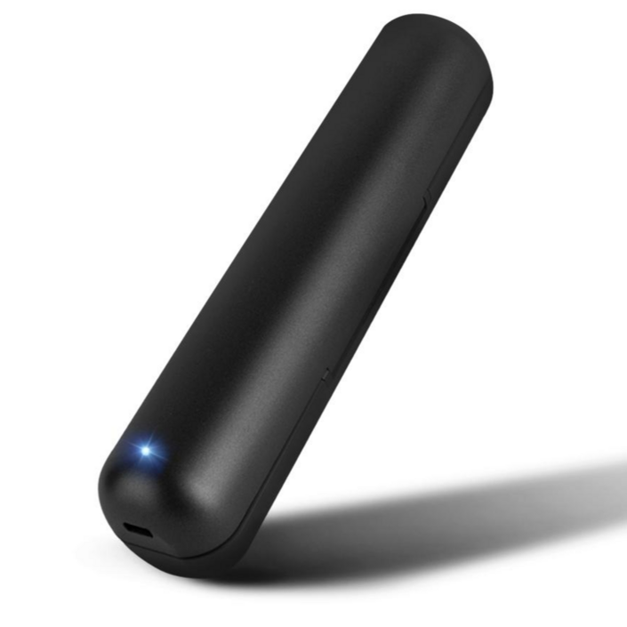 모노큐브 멀티 원케어 휴대용 무선 칫솔살균기 미니 칫솔 UV UV-C USB 충전식 이중살균, UVTB01, 블랙 - 투데이밈