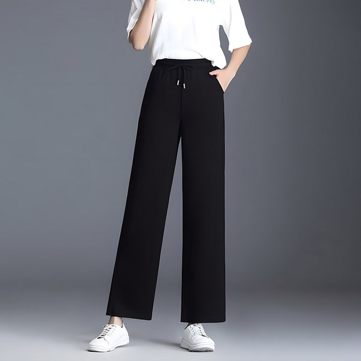 애띠앙 인견 팬츠 여성 여름 일자 바지