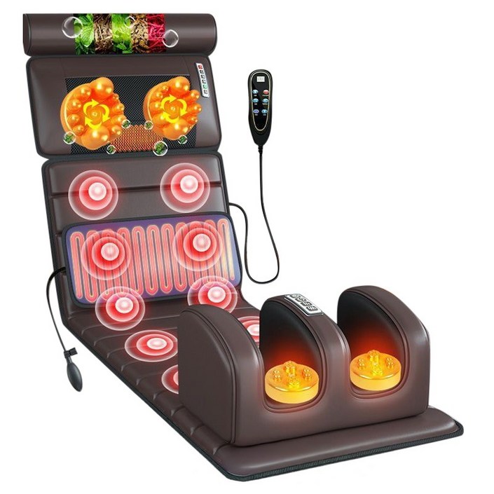 전신안마기 안마 의자 의자형 안마기 온열기능 허리 종아리 어깨 마사지기 매트 부모님 효도선물