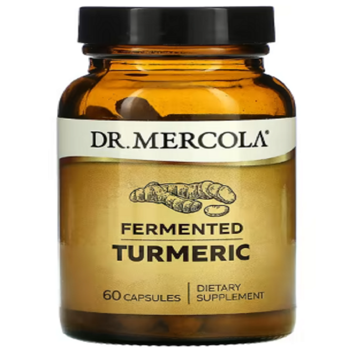 [인포비타]Dr.Mercola(닥터머콜라), Organic Fermented Turmeric, 1개, 60개