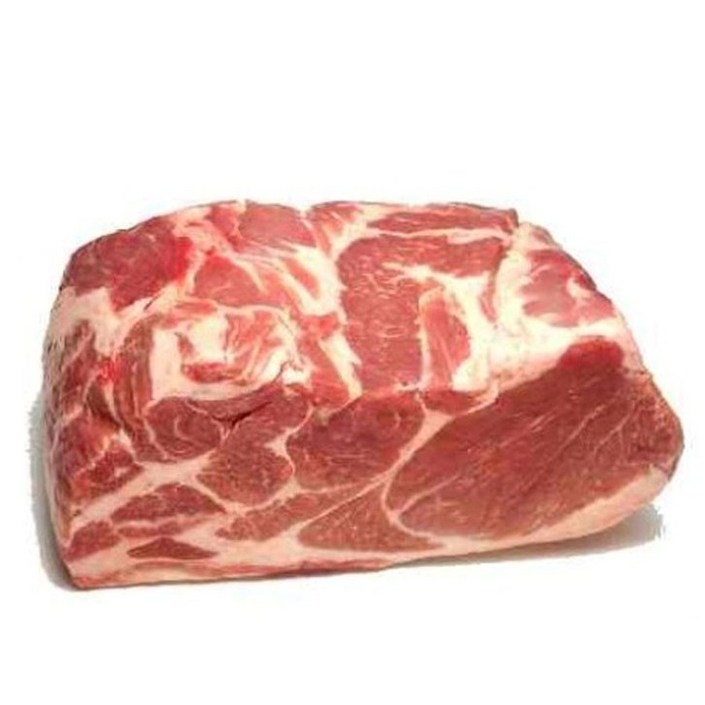 행복미트 돼지 통목살 부드럽고 맛좋은 왕목살 목전지 수욕 찜 국거리용, 1개, 2kg