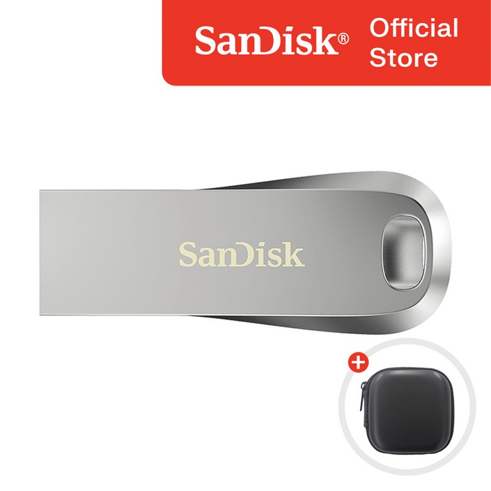 샌디스크 울트라 럭스 CZ74 USB 3.1 메모리  USB 보관 케이스, 512GB