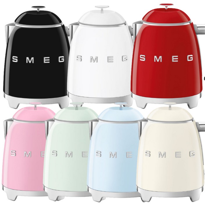 유럽 스메그 미니케틀 커피포트 0.8L 7colors  SMEG KLF05